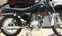 Motorcycle retro modified Tianjun direct exhaust torpedo retro back pressure muffler exhaust