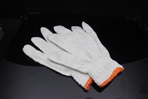 Zhe Shi Zhai seal carved special protective gloves cotton gauze gloves wear thread a pair