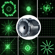 Cool laser pointer Spiderman pattern automatic rotation pattern 6 Figure 8 figure head Birds Nest pattern sale pen pattern