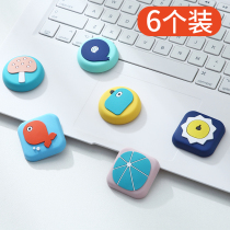 Door handle Anti-collision cushion door Post Home Door Rear Silica Gel Headboard Refrigerator Cartoon Wall Sticker Door lock Collision God