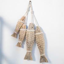 American retro Nordic Mediterranean creative fish hanging decoration homestay wall decoration wall decoration pendant