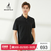 BEANPOLE 2021 spring and summer new mens business casual classic multi-color lapel short-sleeved polo shirt
