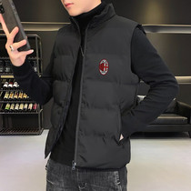AcMilan fans new autumn and winter thick warm cotton vest cotton vest acMilan vest vest jacket