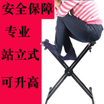 Thickened Professional Stage Play Type Standing Standing Guzheng Shelf H Folded Home Electronic Violin Universal X Type Bracket
