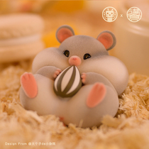 Genuine RIBOSE Full Cang and Little Partnerss Daily Series Blind Box Tide Play Cute Doll Mouse Hand-made ornaments