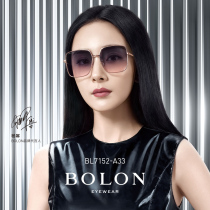 Storm Dragon Lady Ink Mirror Gradient Color Large Frame Large Face Shading Glasses Polarized Light Scorch Sunglasses Male wave BL7152