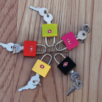 tsa overseas customs lock small padlock luggage drawer suitcase padlock check lock luggage small copper lock