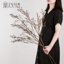 Small Bean Branches Simulation Dry Branches Furnishing Living-room Table Decoration Flowers Bouquet High Branches Fake Flowers Fruit Floral Photo Props