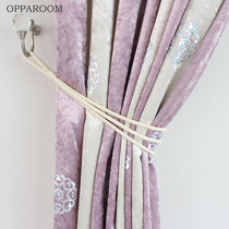 Three-strand Cotton Rope ROPETIEBACK Minimalist Curtain Strap Strap Strap Bundle Decoration Accessories