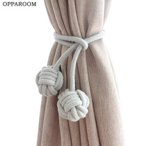 Monkey Downhill Ball Ins Lightweight Simple Modern Curtain Strap Lanyard Hanger Ball Designer Model Room