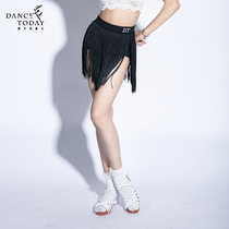 DT Latin dance skirt womens summer childrens professional dance dance tassel skirt Childrens practice suit BW146