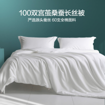 Hengyuan Xiang Xiang 2022 Spring autumn quilt 100 mulberry silk quilt by summer and quilt Hei quilt by air conditioner quilt core Four seasons primary and secondary quilt