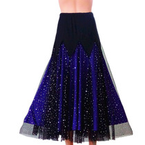 New modern dance dress Ballroom dance dress Waltz dress Swing long dress Practice dress National standard dance dress Tango dress