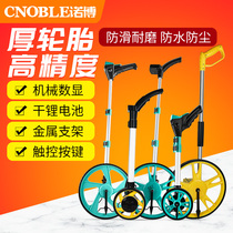 Ranging wheel measuring instrument Hand push roller type mechanical digital display high precision handheld outdoor engineering road measuring meter