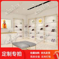 Shop shoe shop shoe rack display rack bag childrens shoe cabinet commercial shelf floor rack Multi-Layer Display