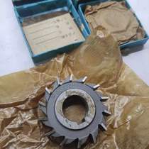 Straight tooth three-sided edge milling cutter All-steel high-speed steel Ha Yi Gong Ha Er brand new 63*12 80*5 100×12