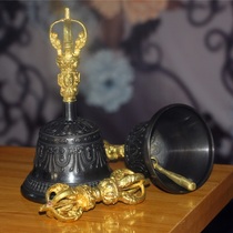 Nepal handmade Vajra bells Tibetan national musical instrument copper five-strand Bell Bell Bell Magic pestle