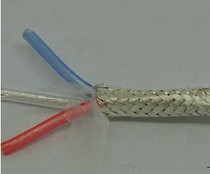Ultra-fine 3-core 0 12 square 0 2 square silver-plated shielded signal line Moisture-proof oil-resistant acid-resistant line Silver-plated core