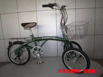 Brand leisure manpower Korean elderly car elderly bicycle shock absorption 6 three-wheeled inverted Korean tricycle year-end