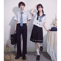 (Hello World Spot) Movie with original DKJK uniform set genuine early autumn couple
