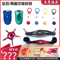 19 New Lujah Dawa Water Drop Wheel Retrofit Grip Pellet Rocker Japan Import SLP WORKS Light Weight Fish Wheel