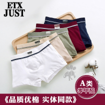 Boy panties cotton medium big kids shorts 12 baby panties childrens pants flat-angle teen boxers A class