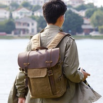 National Geographic backpack shoulder large capacity photography bag Fashion retro shoulder SLR micro single camera bag Waterproof bag