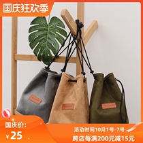 Canon Nikon Sony Fuji micro single SLR camera bag lens bag storage bag photography portable retro inner bag