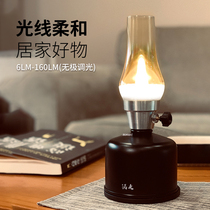 Shanlio gas tank lamp creative retro environmental protection gas tank lamp outdoor camp lamp camping home atmosphere electric light