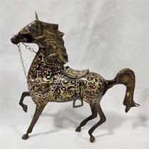 Horse copper horse Pakistan bronze ornaments Zodiac horse birthday gifts crafts factory direct sales