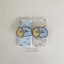 Gao Wenji｜secondmorning Mobile phone shell lemon cloud cartoon Samsung silicone Korean niche