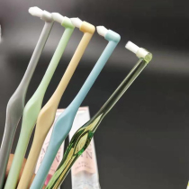 Japanese ci small pointed flat head single bundle orthodontic cat pet toothbrush teeth soft hair to prevent bad breath calculus