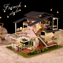 Zhikya house diy cottage Monai garden 3d puzzle hand assembled difficult model birthday gift woman