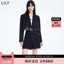 LILY2022 Spring new womens clothing trendy BM Wind small crowd design High comfort Loose Short suit jacket