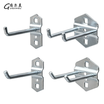 Five gold tool rack hanging plate hanging rack hanger hole-hole plate display shelf storage rack tool wall tool hanger