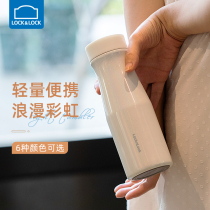 Music clasp mug lock thermos cup female cute high value 304 stainless steel students simple portable outdoor childrens water Cup