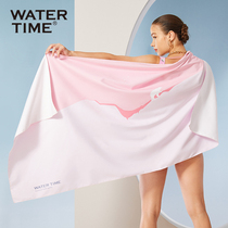 Frog Dong Swimming quick-drying bath towel Mens and womens cloaks Adult sports towel absorbent seaside beach towel thin children