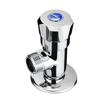 Jiumu triangle valve Hot and cold water hardware quick-opening copper eight-door valve quick-opening copper lead-free hot and cold 74056-156 1C-1