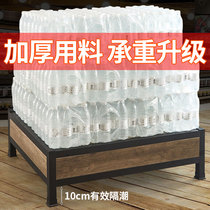 Supermarket pile head shelf display rack special promotion table milk snack rack display frame steel Wood one layer cabinet pile