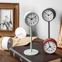  Alarm clock Simple Nordic style Student mute bedside clock Creative personality table clock Desktop decoration small table clock