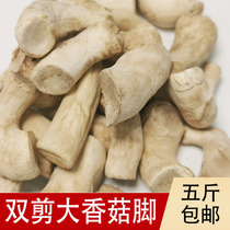 Large number Yunnan commercial double-cut mushroom foot fragrant bacteria to ship the head winter mushrooms leg dry goods 500g place of origin
