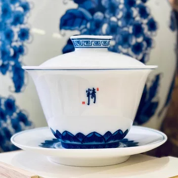 景德青花盖碗-景德青花盖碗促销价格、景德青花盖碗品牌- 淘宝