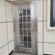 Stainless steel door single door 304 stainless steel anti-theft door home into the house child mother door villa country door double door