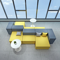 Waiting room VIP customers for the reception and other waiting rooms VIP customers rest in talks area Creative Alien Brief modern casual office sofa