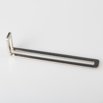 Nickel Plated Furniture Corner Yard Angle angle reinforced connecting piece L type 3 0x32 5x120x16 hole 5 5mm