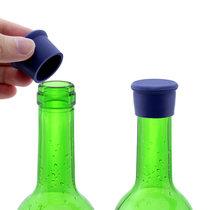 Environmental protection food grade silicone beer bottle cap Red wine bottle stopper Soda glass bottle seasoning bottle stopper Sealed fresh bottle cap