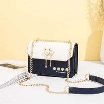 American mk Ifashion this year popular bag Womens Small square bag womens bag shoulder bag womens chain shoulder bag
