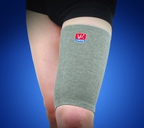 Kaiwei new product 0895 imported bamboo charcoal fiber thigh sports knee support badminton protective gear warm health care