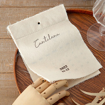 ins cold wind Korean wind cotton calendar jewelry photography pendulum shooting photo props decorative ornaments jewelry