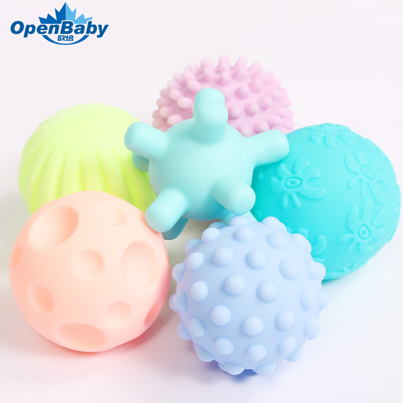 Touch Massage Ball Baby Touch Sense Ball Multi-texture Touch Ball Touch Baby Hand Grab Ball Sensory System Training